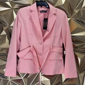7 avenue design studio light Pink Blazer for Women small